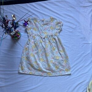 Charming Floral Kids Dress - Multicolor